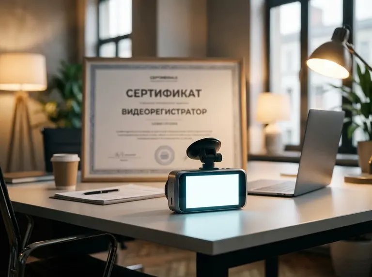 Сертификат на видеорегистратор